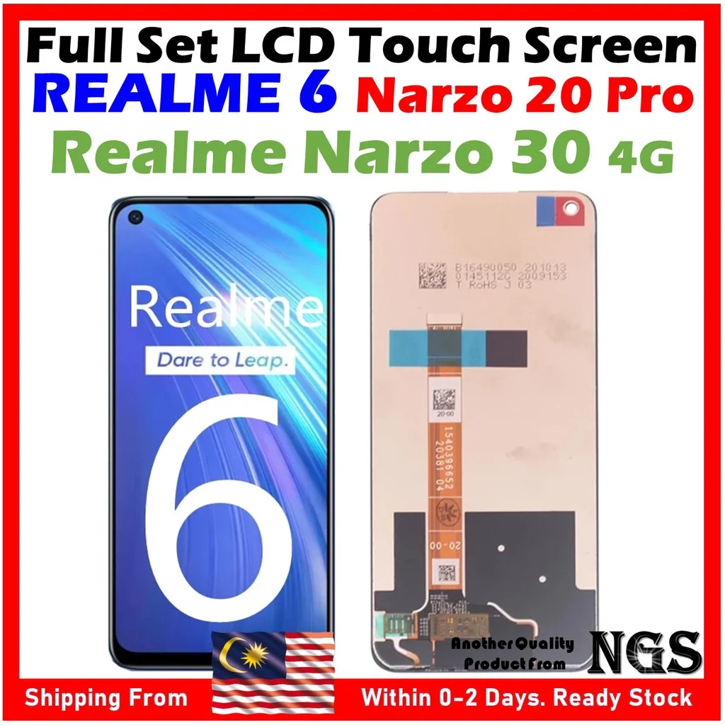 Realme Narzo 60 Pro Ekran Dokunmatik SOFT OLED Kalite Ekran Çıtasız (Çerçevesiz)