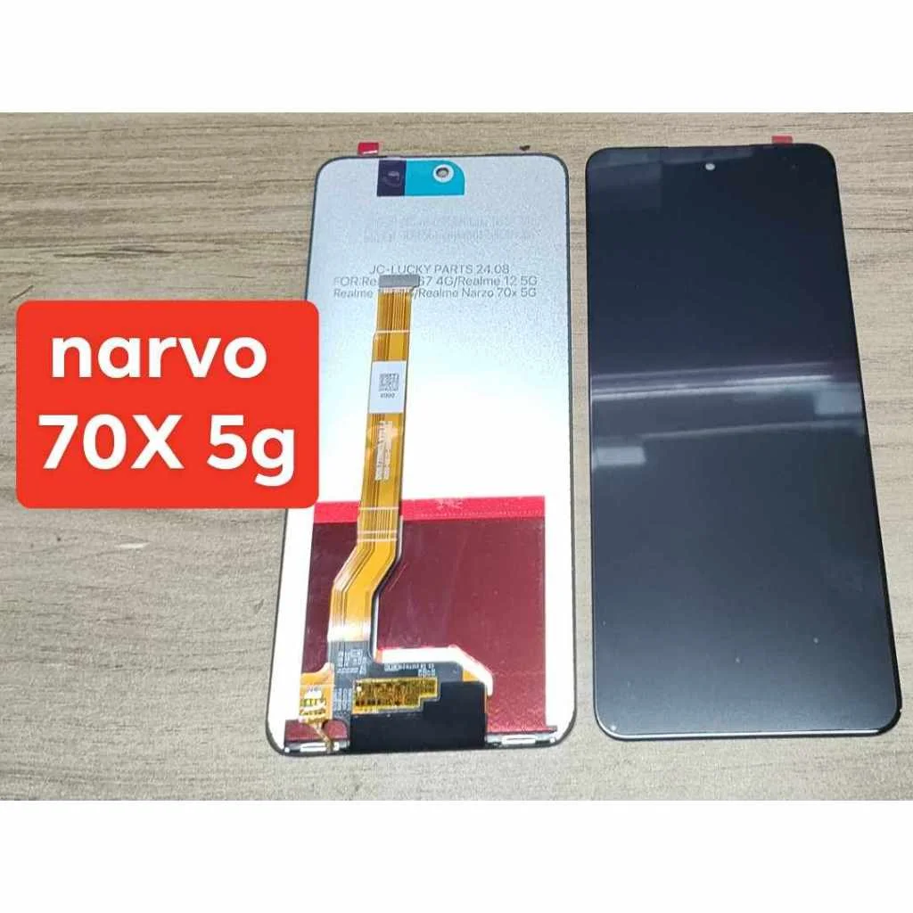 Realme Narzo 70X 5G Ekran Dokunmatik Orijinal Çıtasız Ürün (Çerçevesiz)