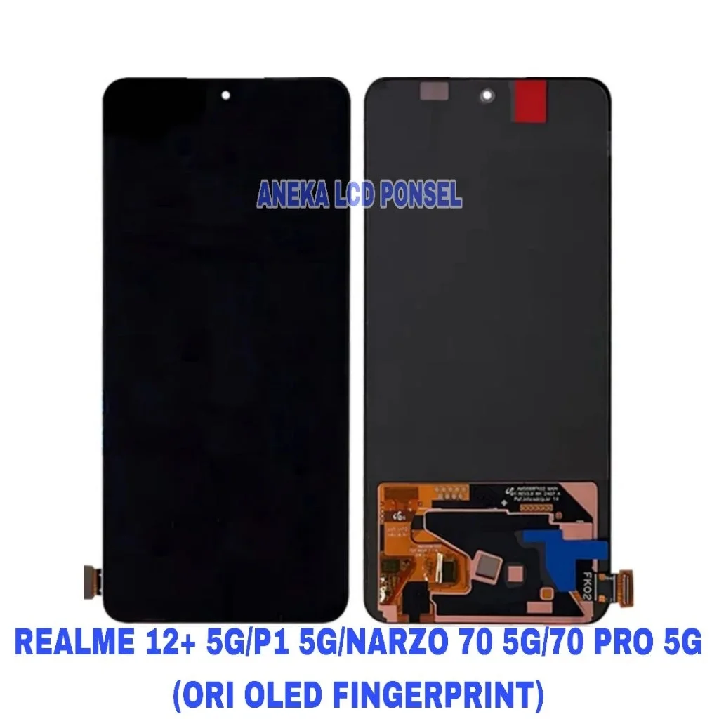 Realme P1 5G Ekran Dokunmatik OLED FK02 Çıtasız (Çerçevesiz)