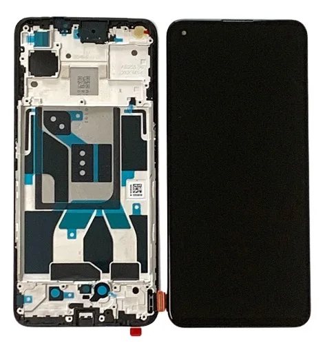 Realme Q3 Pro 5G Çıtalı Ekran Dokunmatik Siyah OLED