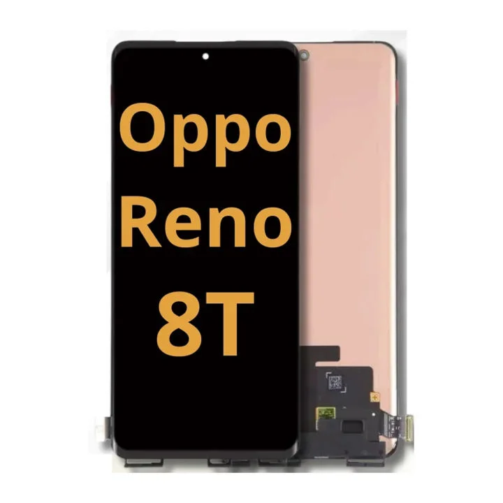 Realme Reno 8T 5G Ekran Dokunmatik SOFT OLED Kalite Ekran Çıtasız (Çerçevesiz)