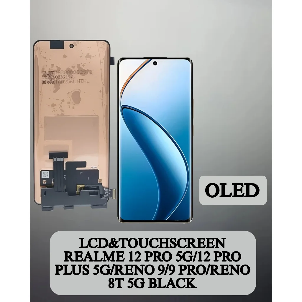 Realme Reno 9 Ekran Dokunmatik SOFT OLED Kalite Ekran Çıtasız (Çerçevesiz)