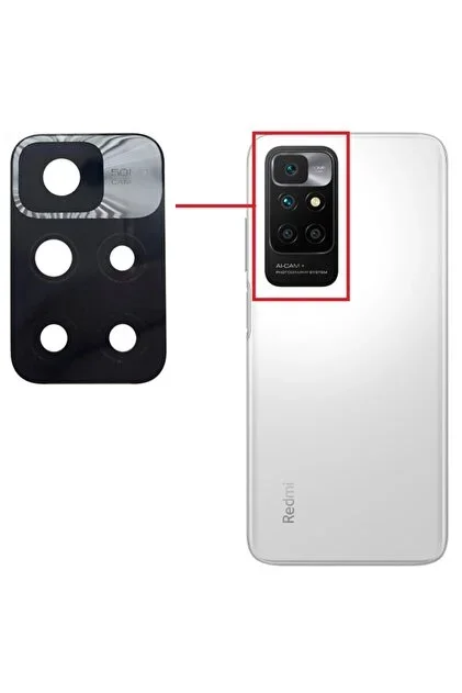 Redmi 10 Kamera Camı