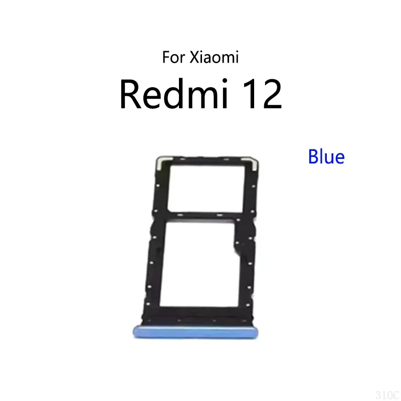 Redmi 12 Sim Kart Tepsisi Mavi