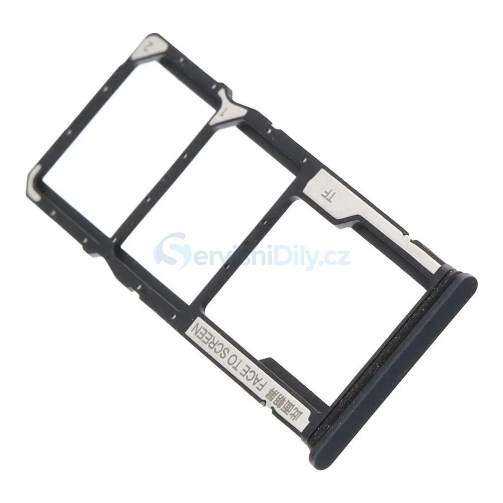 Redmi 12C Sim Kart Tepsisi Siyah