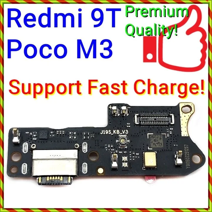 Redmi 9T Poco M3 Şarj Soketli Mikrofon Bordu