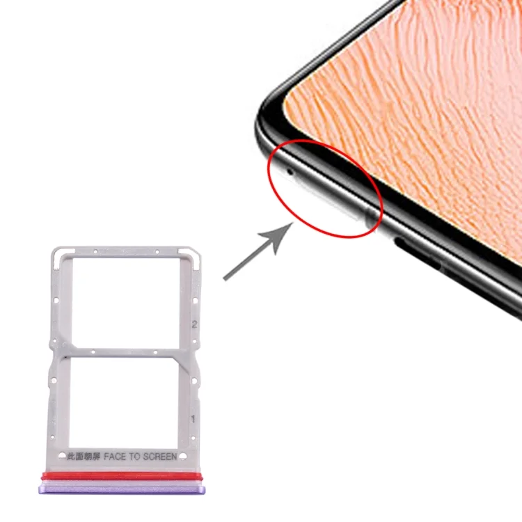 Redmi K30 Sim Kart Tepsisi Pembe