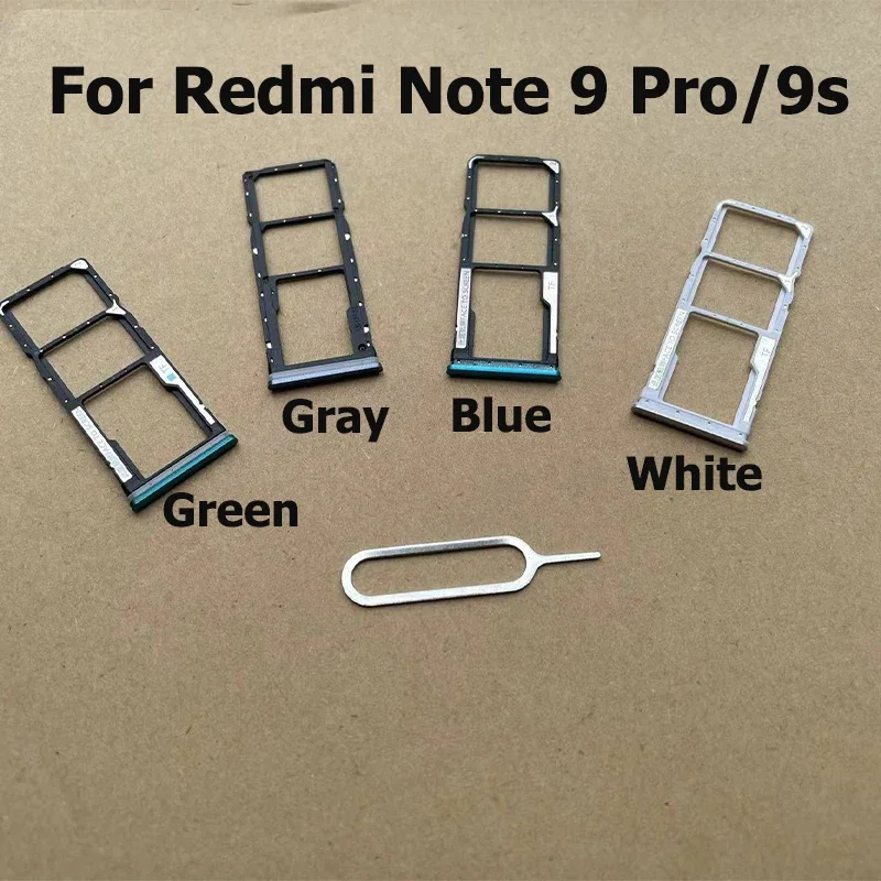 Redmi Note 9S Note 9 Pro Sim Kart Tepsisi Beyaz
