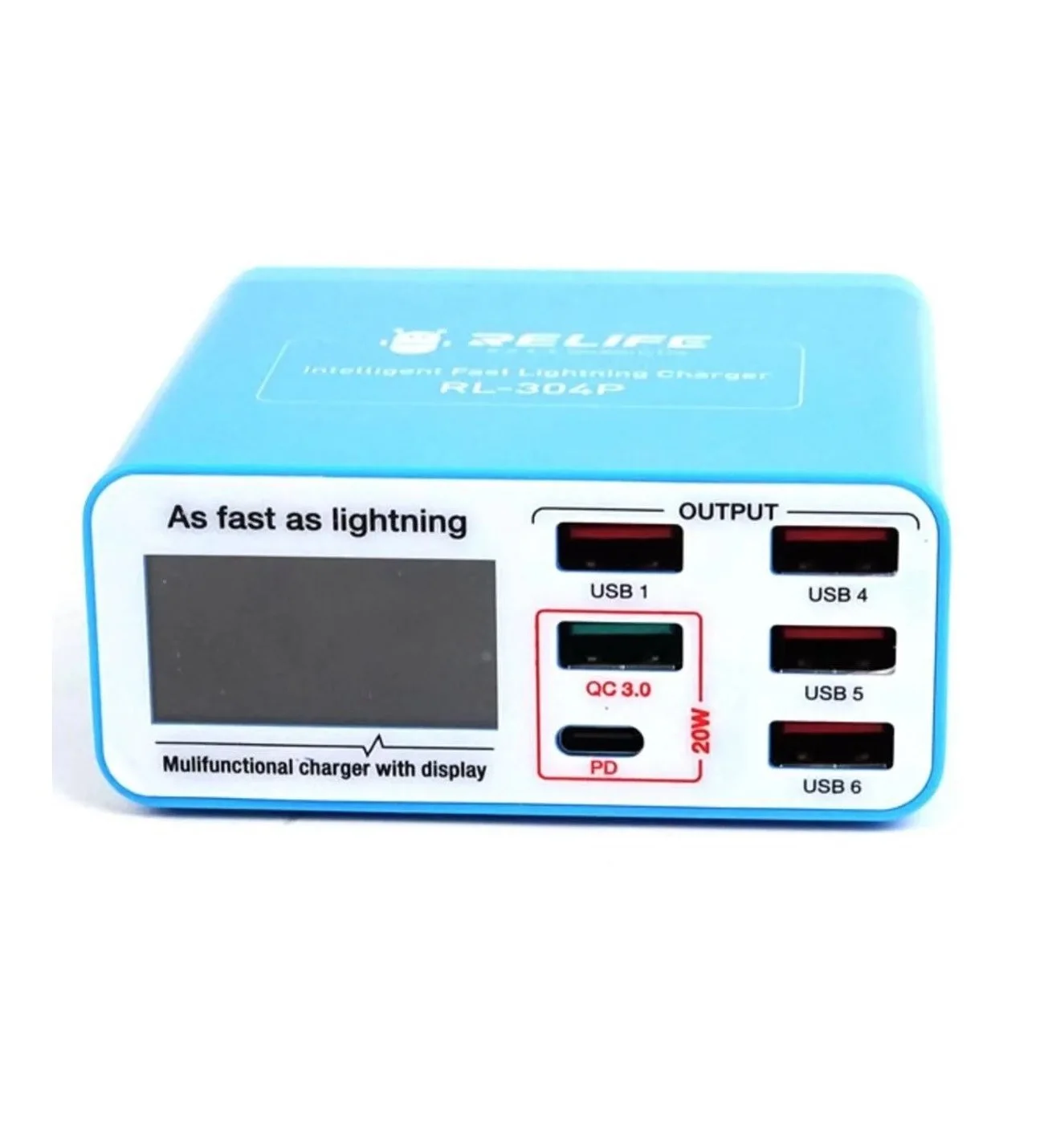 Relife Rl-304P 6 Port Usb Tester