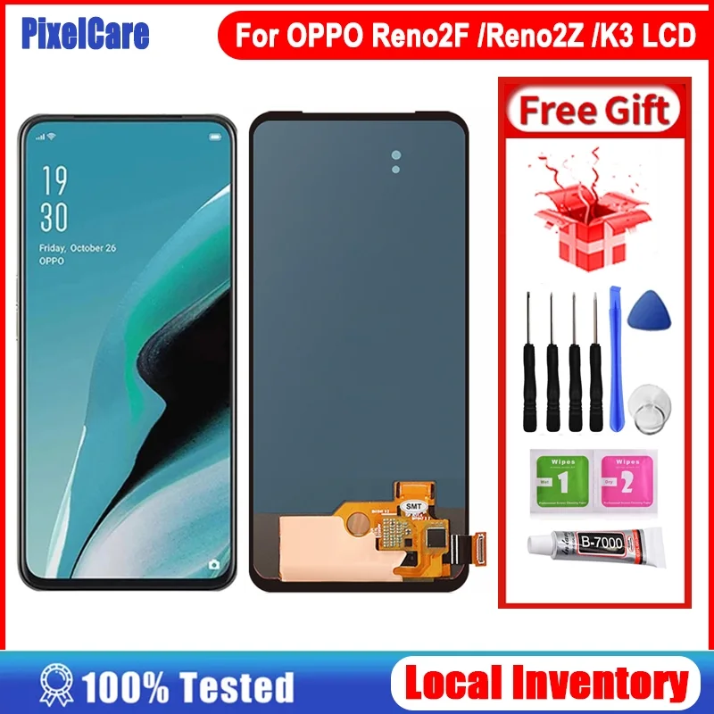 Reno 2F Ekran Dokunmatik A Plus Kalite Ürün/iNCELL Çıtasız (Çerçevesiz)