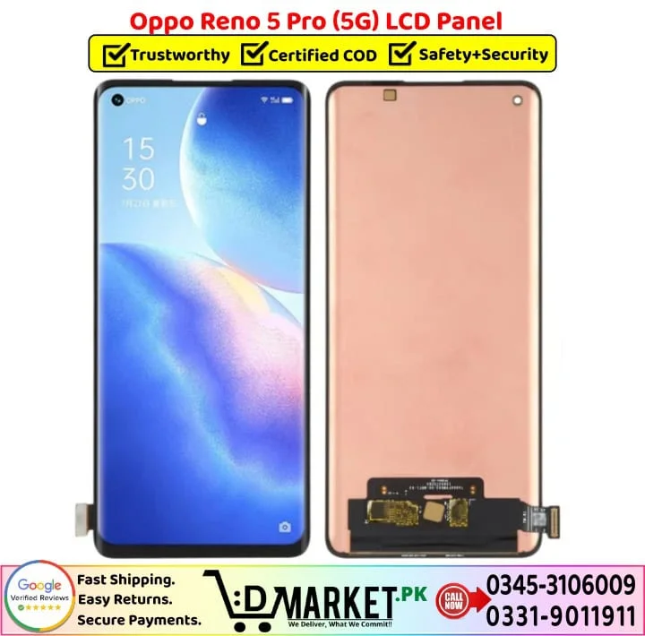 Reno 5 Pro Ekran Dokunmatik SOFT OLED Kalite Ekran Çıtasız (Çerçevesiz)