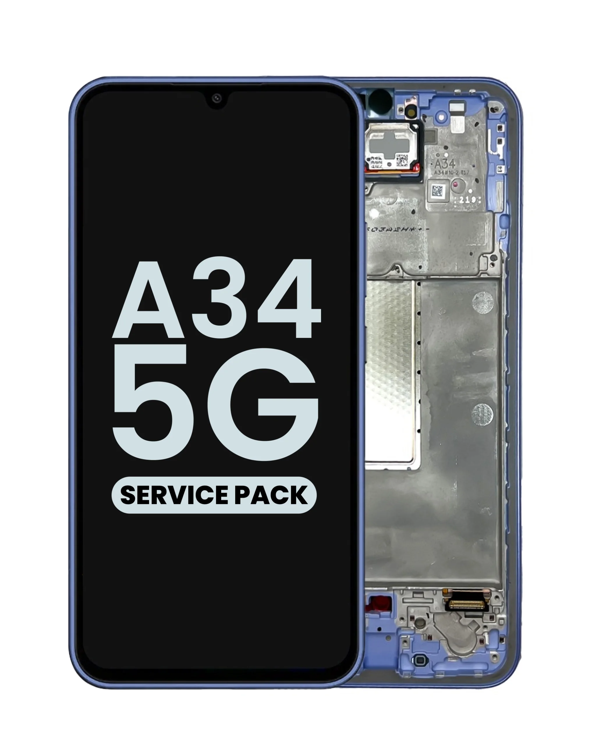 Samsung A02 Ekran Dokunmatik Orijinal UNIVERSAL Çıtasız (Çerçevesiz)