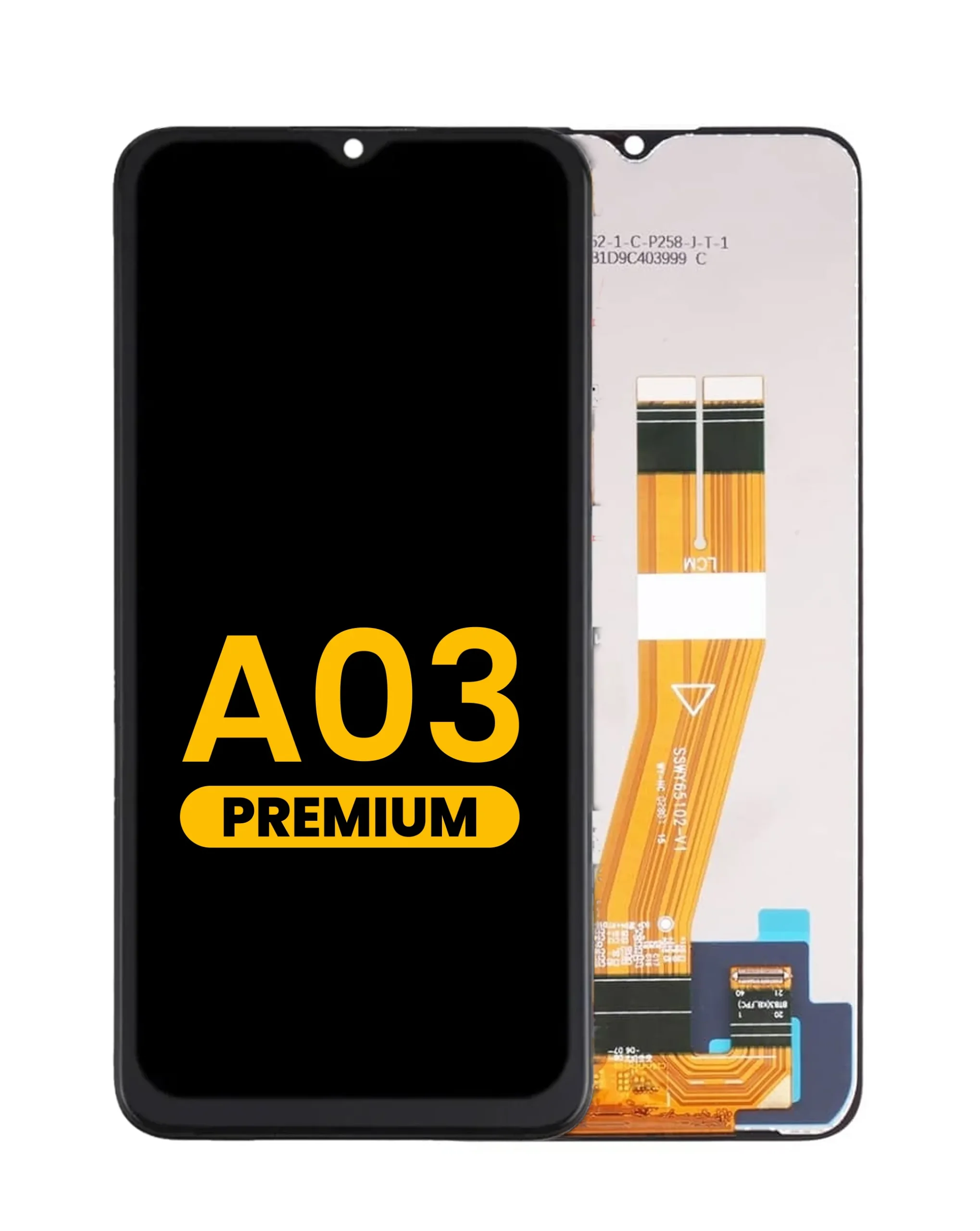 Samsung A03 Ekran Dokunmatik Orijinal UNIVERSAL Çıtasız (Çerçevesiz)