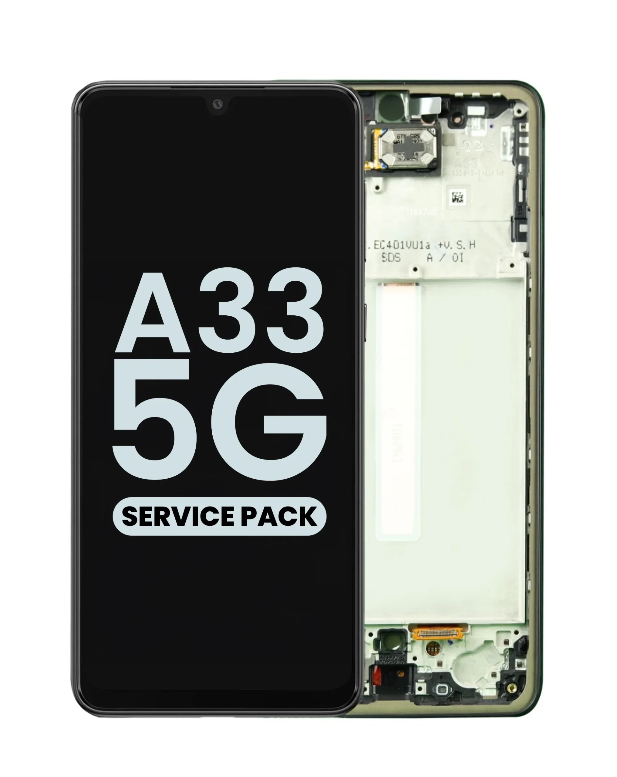Samsung A03 Ekran Dokunmatik Orijinal UNIVERSAL Çıtasız (Çerçevesiz)