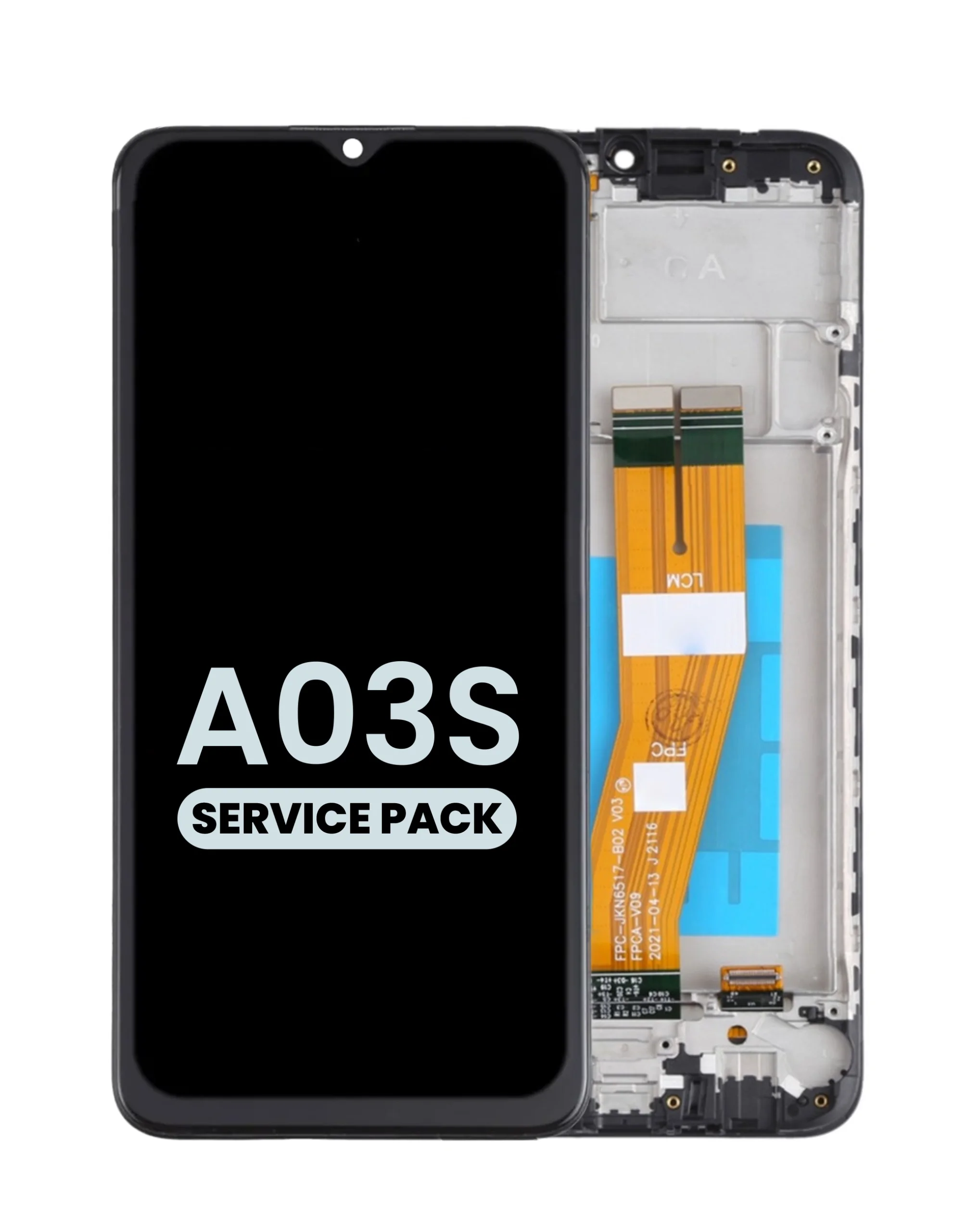 Samsung A03s Çıtalı Ekran Dokunmatik Orijinal