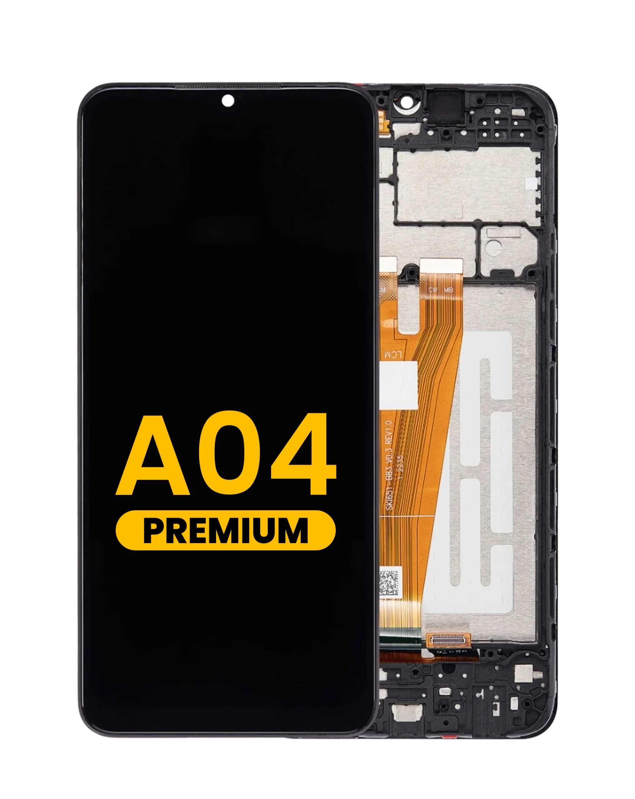 Samsung A04 Çıtalı Ekran Dokunmatik Orijinal