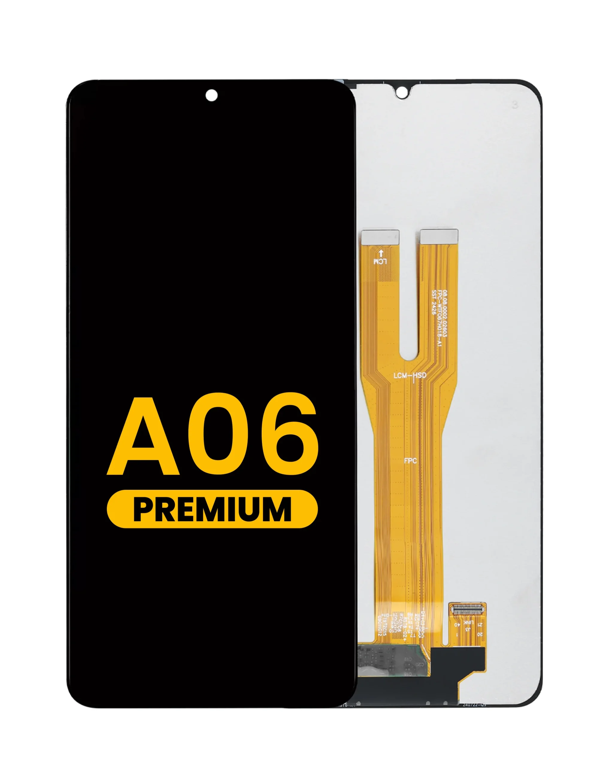 Samsung A06 4G Ekran Dokunmatik Orijinal Çıtasız Ürün (Çerçevesiz)