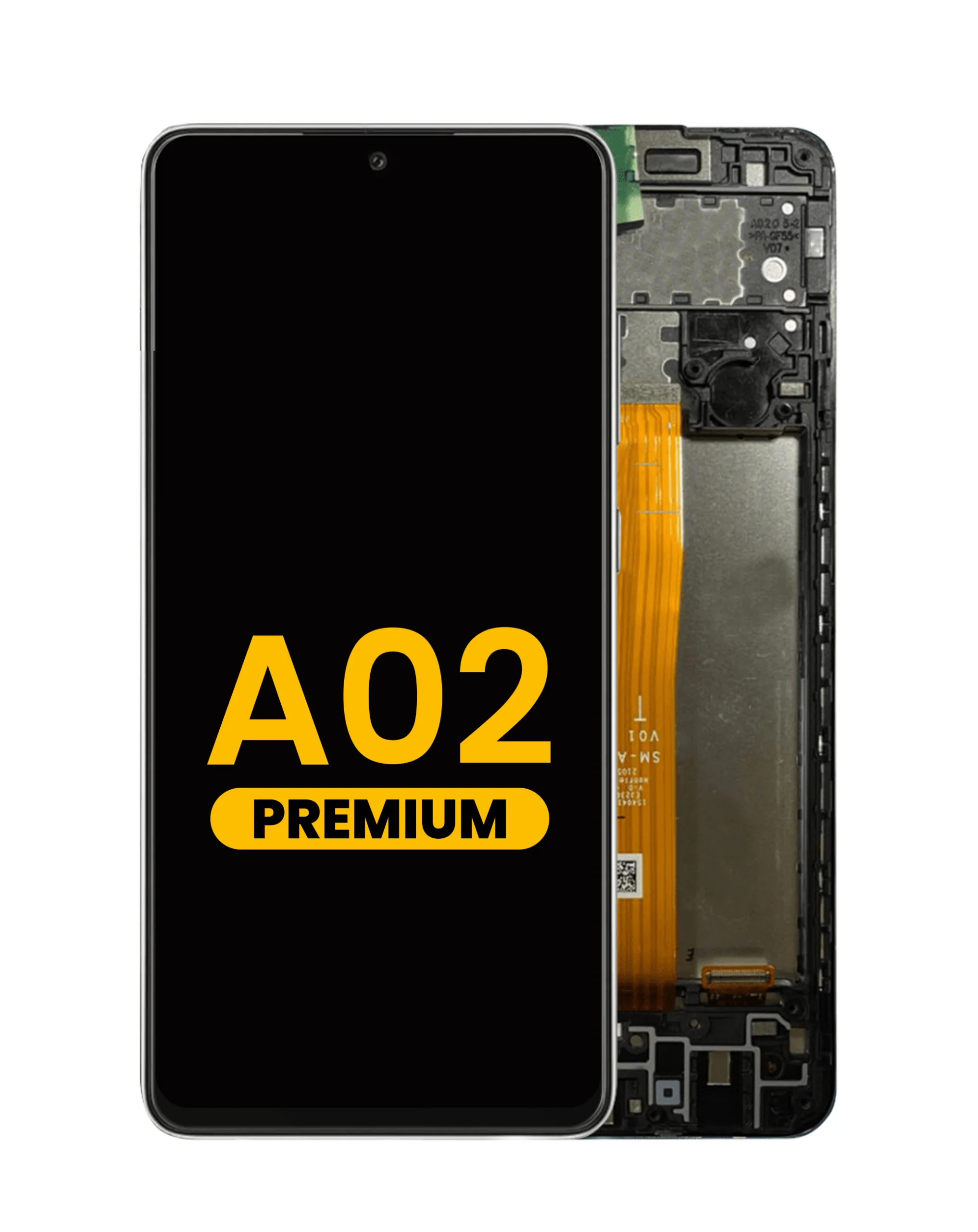Samsung A07 4G Çıtalı Ekran Dokunmatik Orijinal