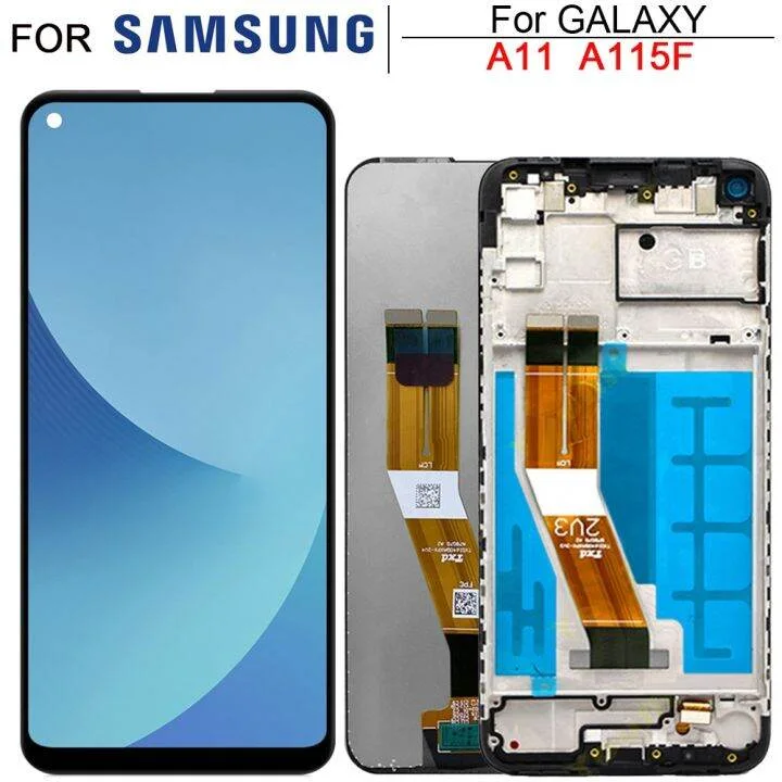 Samsung A115f Ekran Dokunmatik Orijinal Çıtasız Ürün (Çerçevesiz)