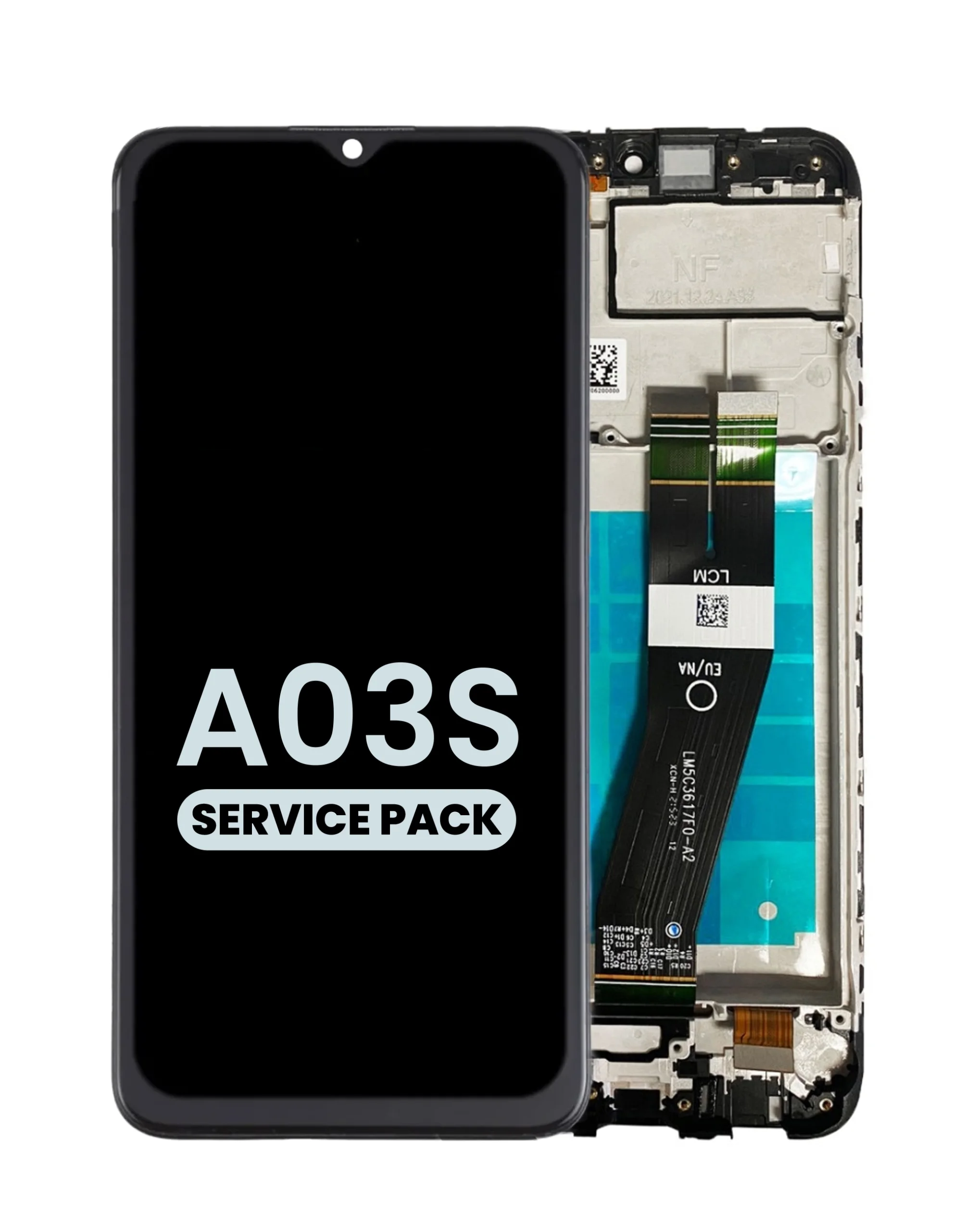 Samsung A12 Çıtalı Ekran Dokunmatik Orijinal