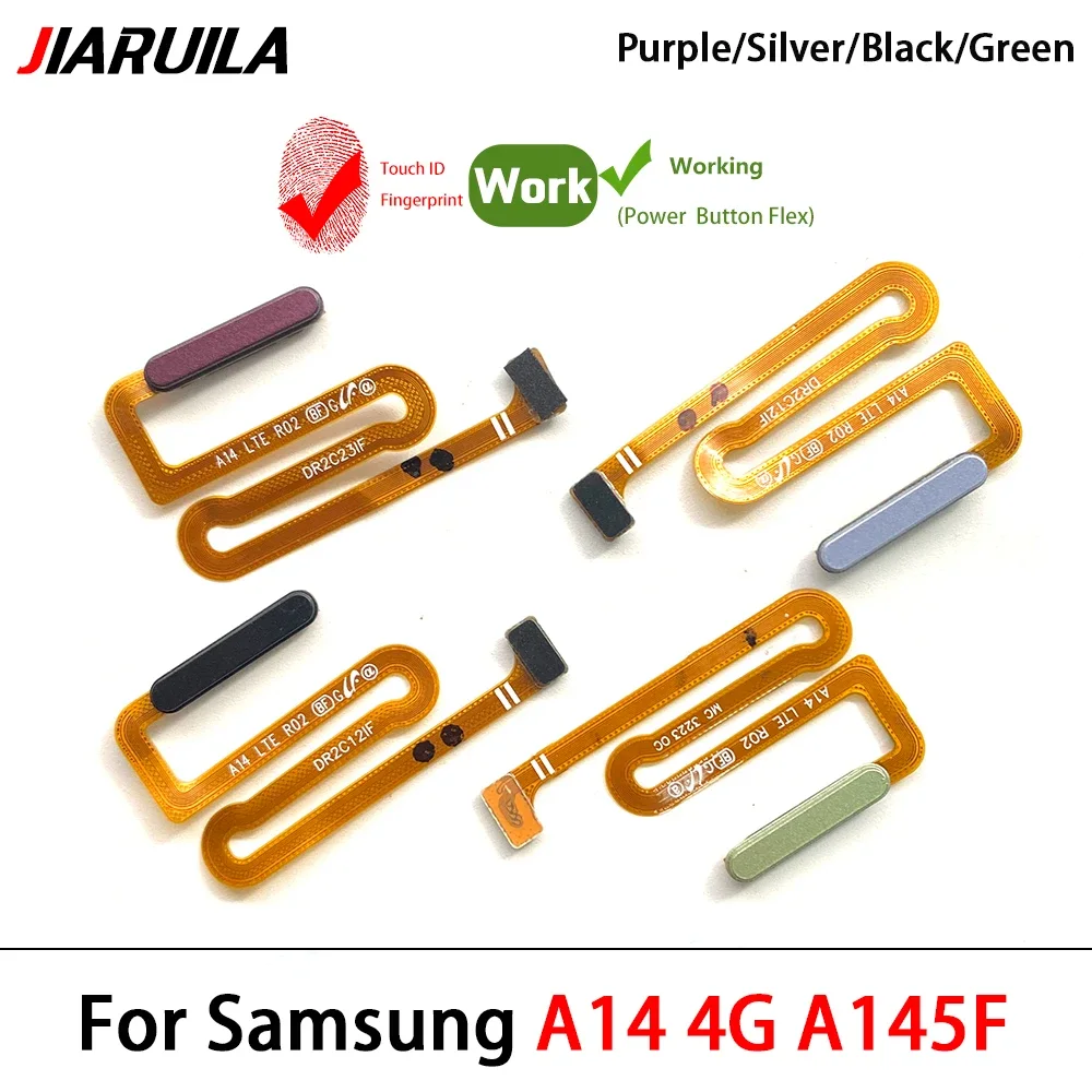 Samsung A14 A145F Parmak İzi Mor