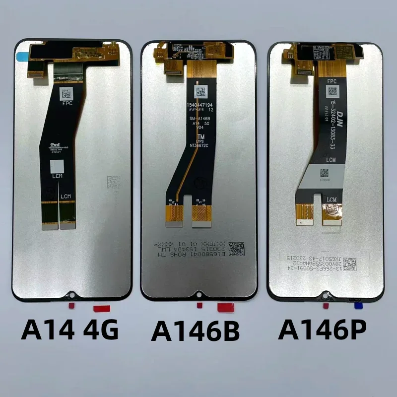 Samsung A146p Ekran Dokunmatik Orijinal Kısa Film Çıtasız (Çerçevesiz)