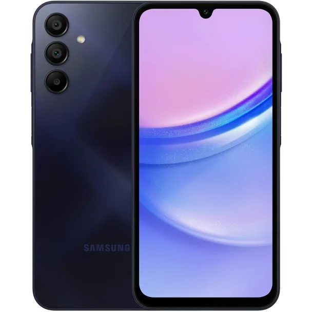 Samsung A15 A155 Parmak İzi Siyah