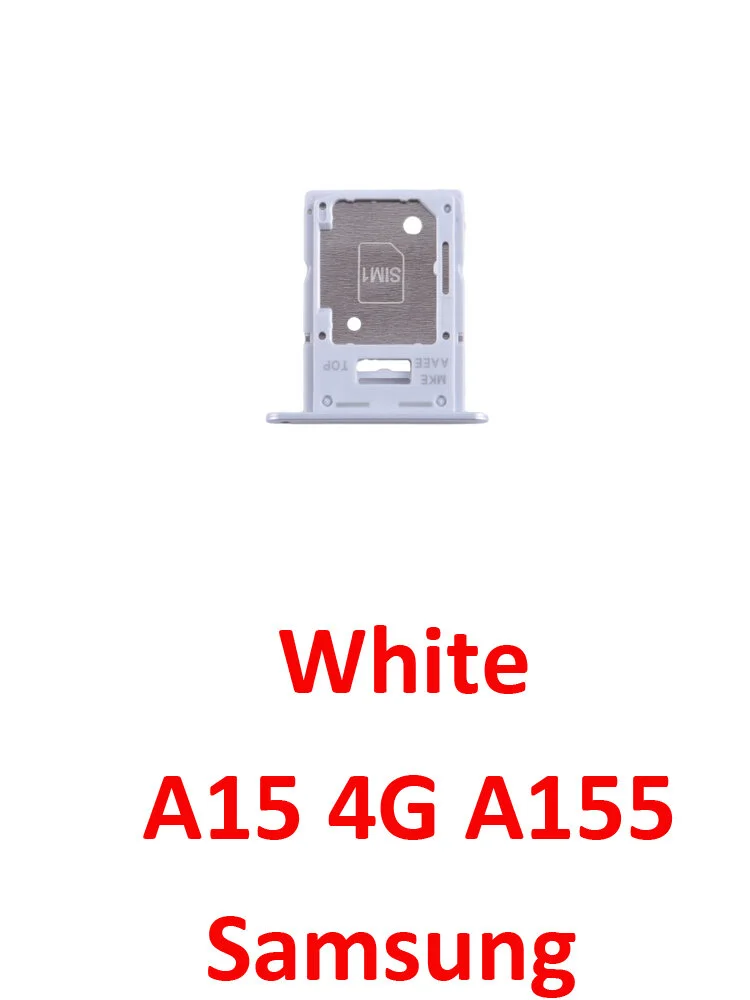 Samsung A15 A155 Sim Kart Tepsisi Beyaz