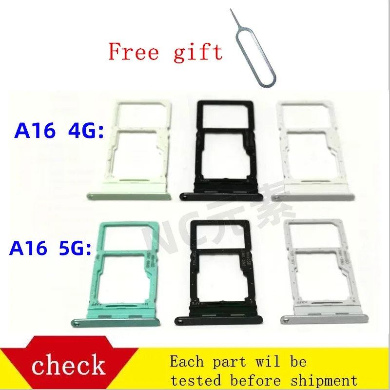 Samsung A16 A165 Sim Kart Tepsisi Yeşil