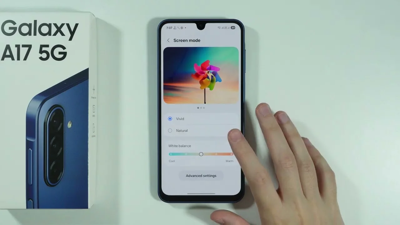 Samsung A17 Ekran Ara Film