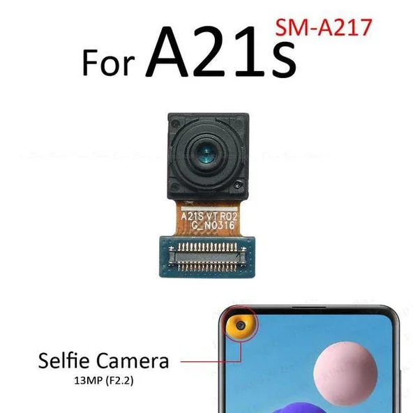 Samsung A21S A217 Ön Kamera Orijinal