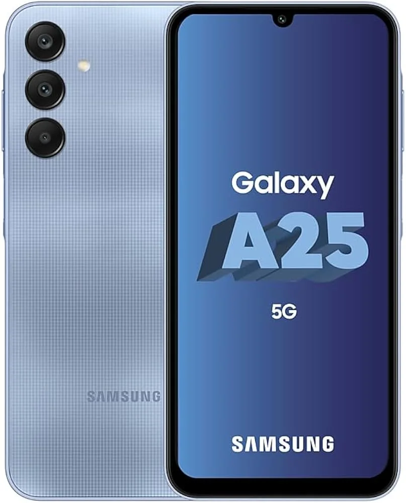 Samsung A25 A255 Parmak İzi Mavi