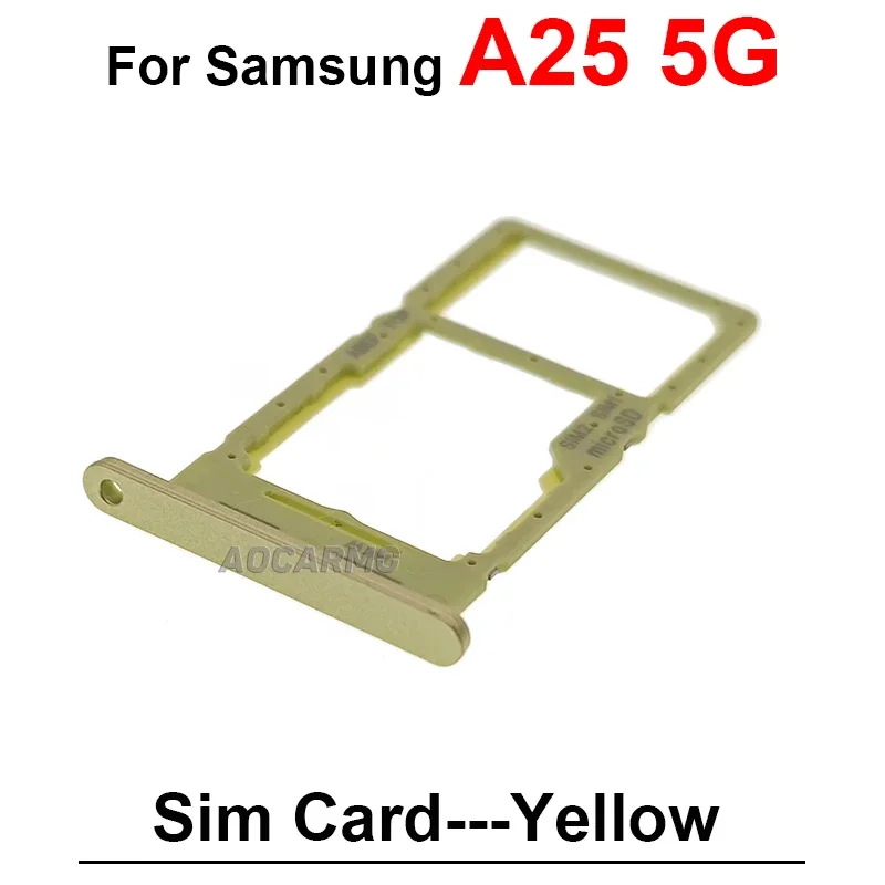 Samsung A25 A255 Sim Kart Tepsisi Sarı