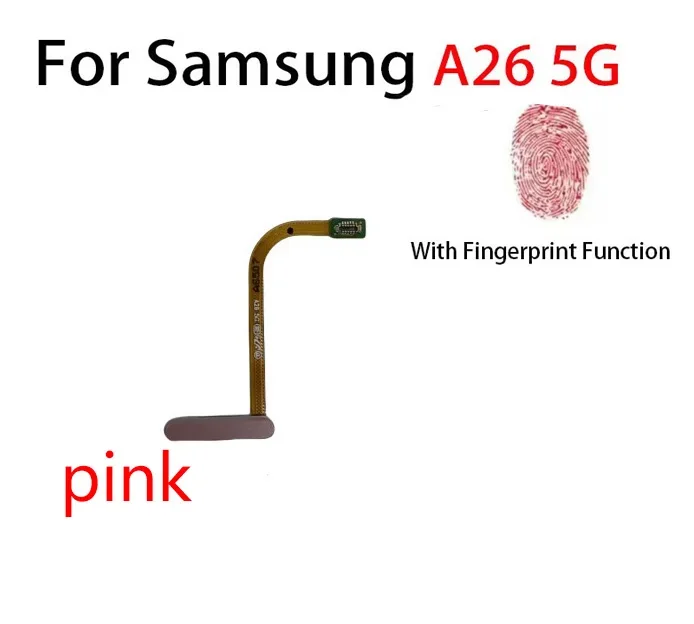 Samsung A26 A266 Parmak İzi Pembe