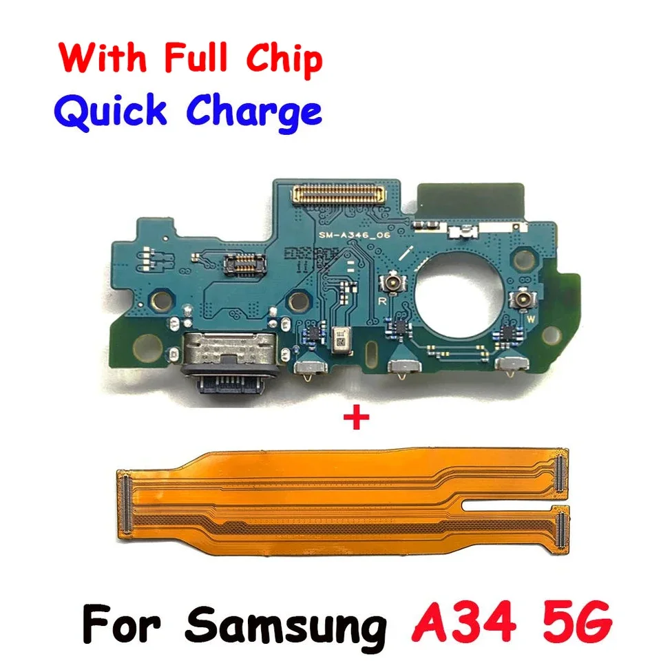 Samsung A33 A335 Şarj Soketli Mikrofon Bordu