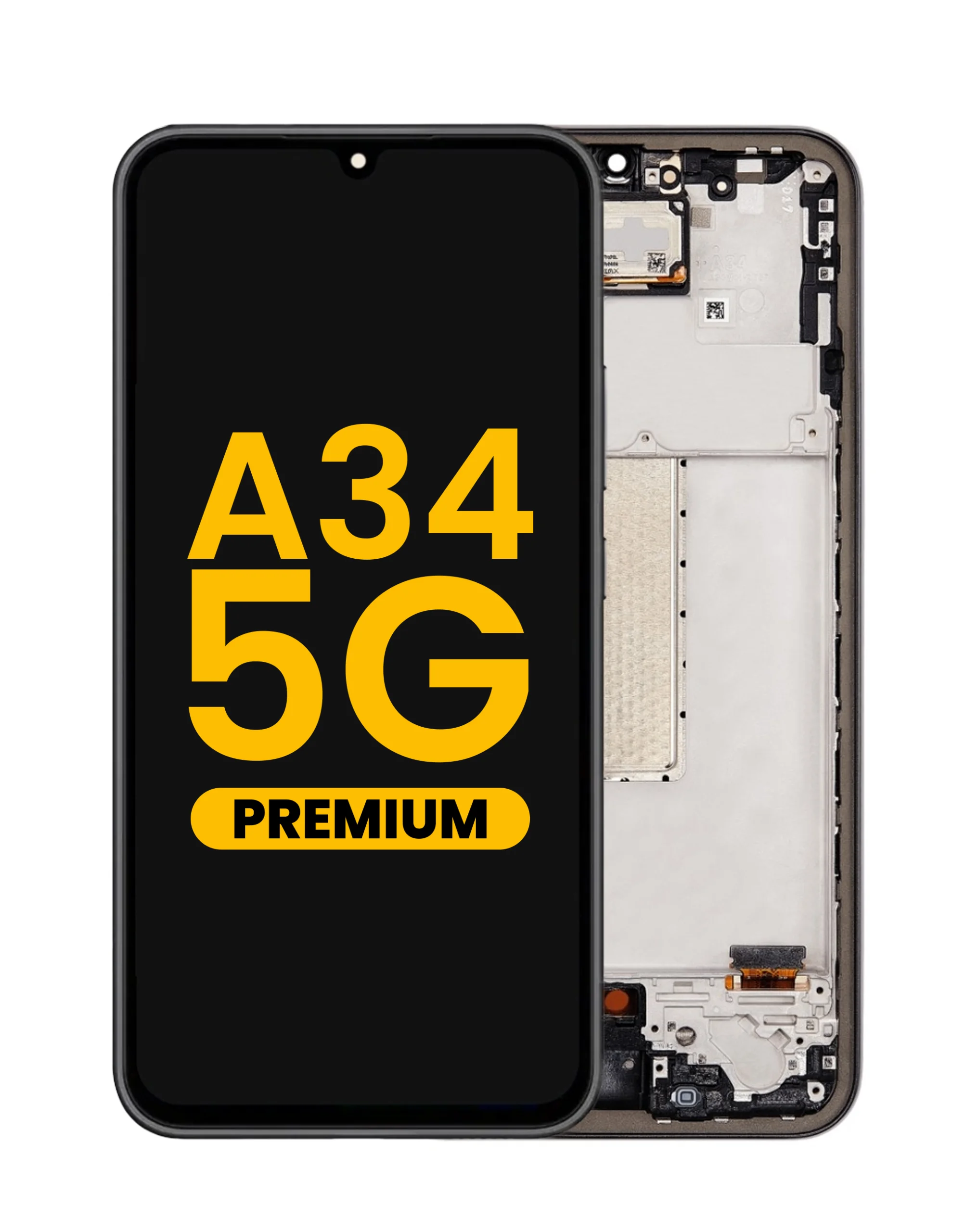 Samsung A34 5G Çıtalı Ekran Dokunmatik OLED