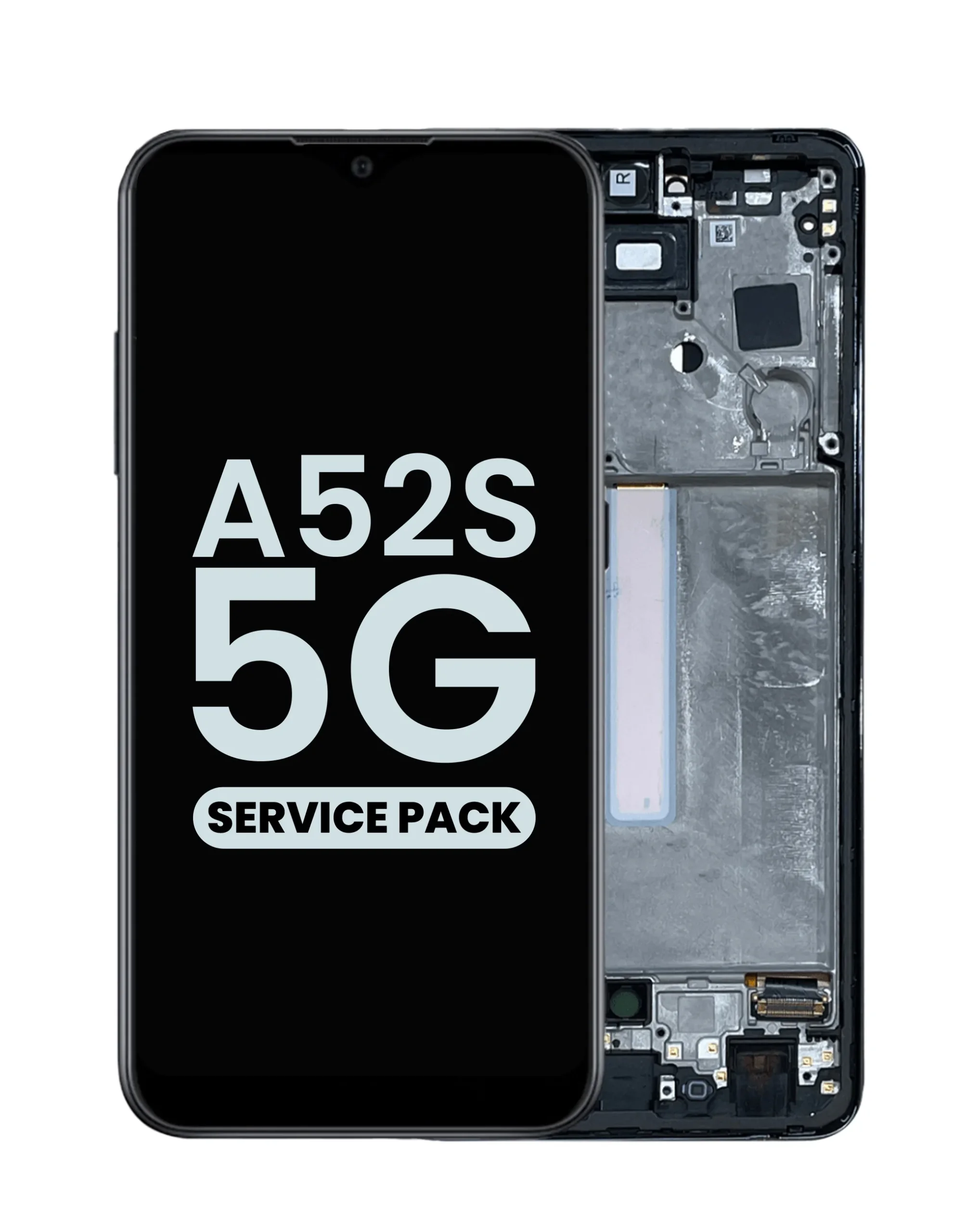 Samsung A52s 5G Çıtalı Ekran Dokunmatik OLED