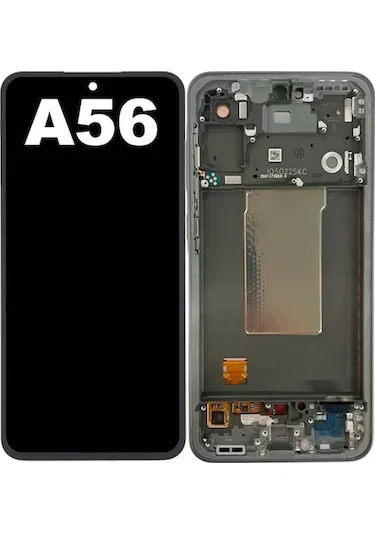 Samsung A56 5G Çıtalı Ekran Dokunmatik Siyah A Plus Kalite Ürün