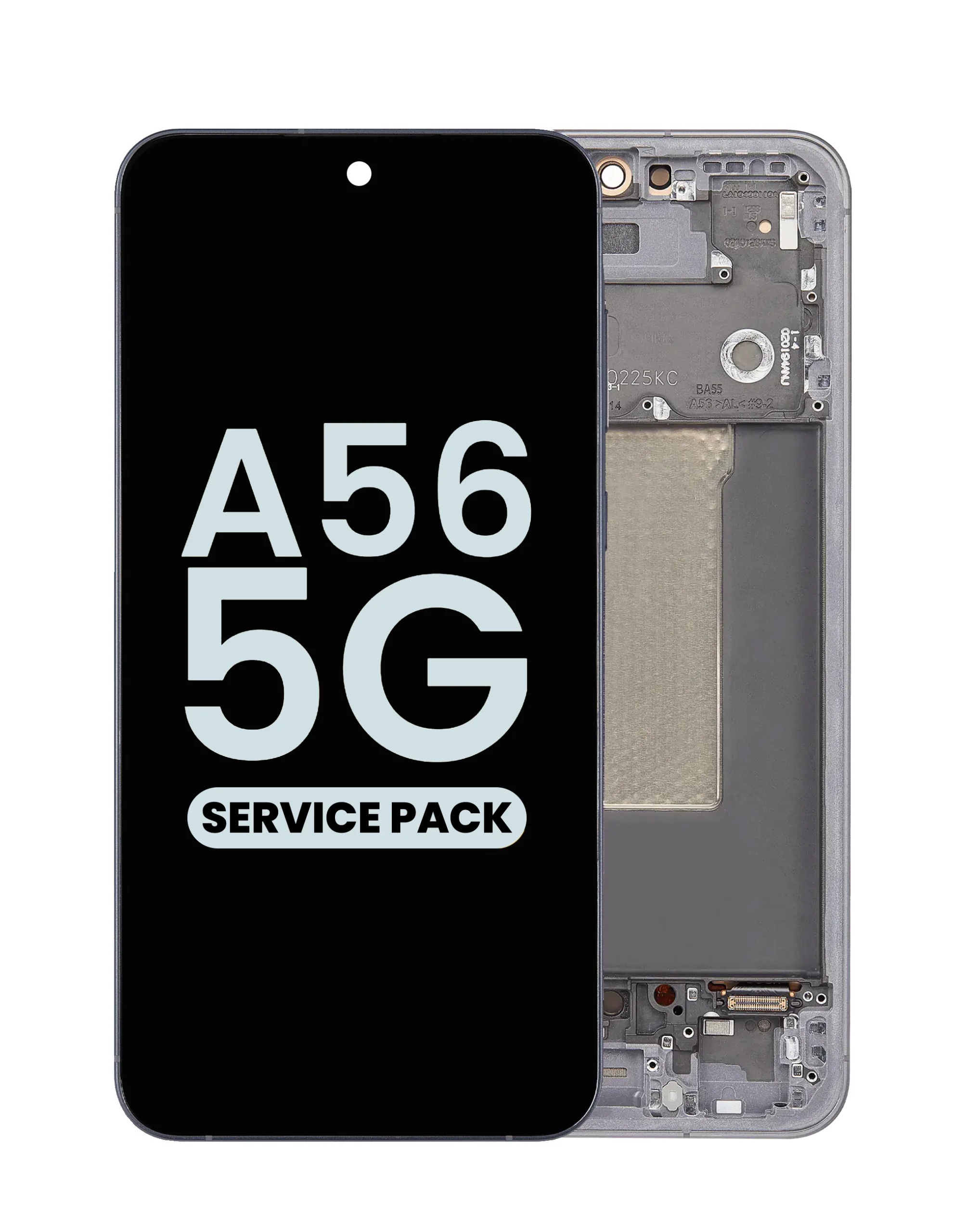 Samsung A56 5G Çıtalı Ekran Dokunmatik Siyah OLED