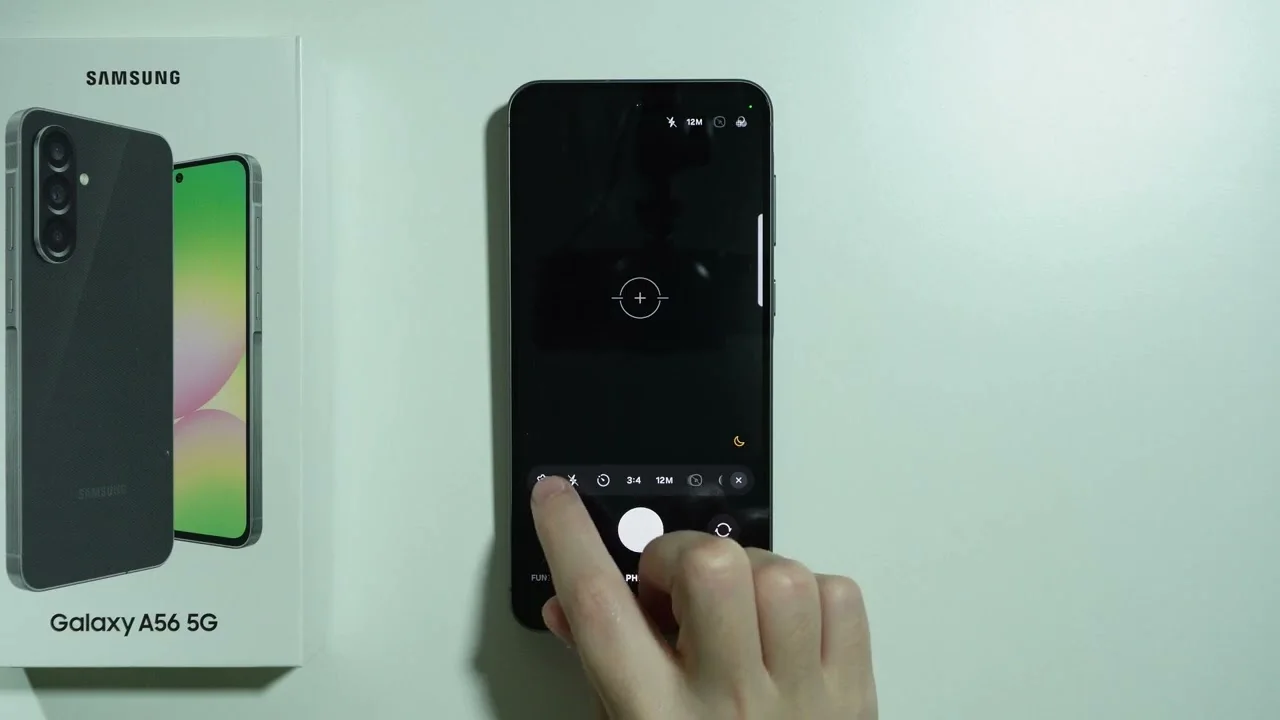 Samsung A56 A566 On Off Yan Ses Filmi