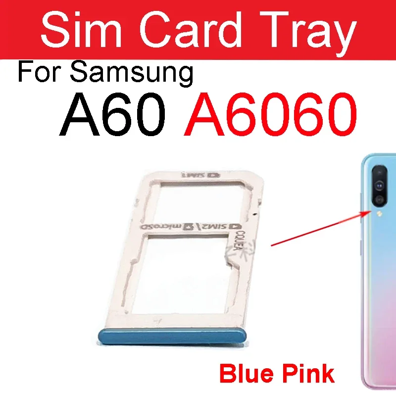 Samsung A70 A705 Sim Kart Tepsisi Pembe