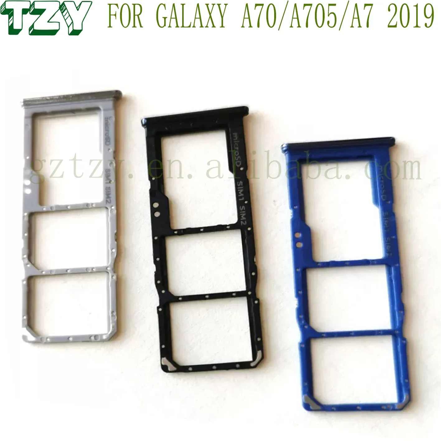 Samsung A70 A705 Sim Kart Tepsisi Pembe