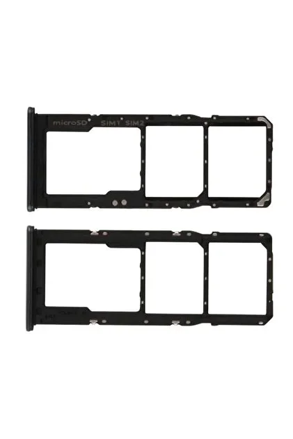 Samsung A70 A705 Sim Kart Tepsisi Siyah