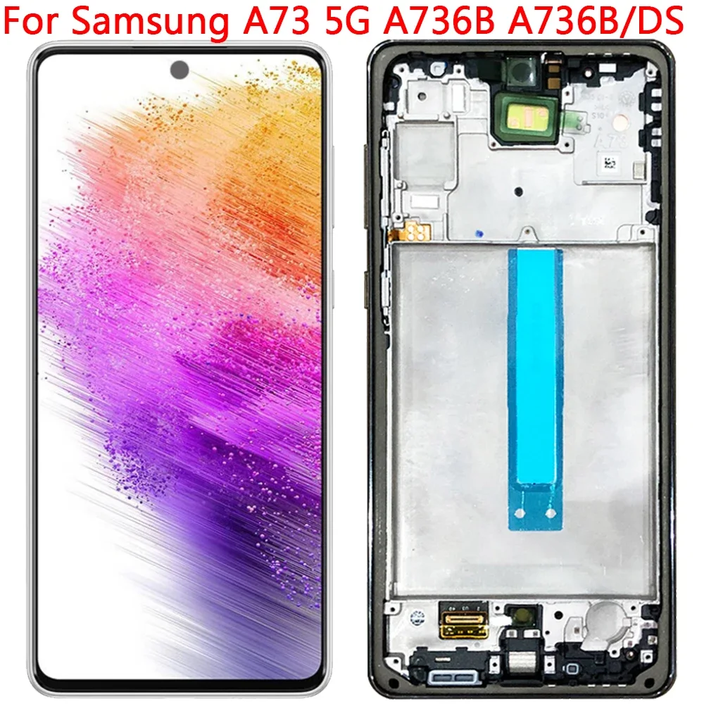 Samsung A73 5G Çıtalı Ekran Dokunmatik A Plus Kalite Ürün