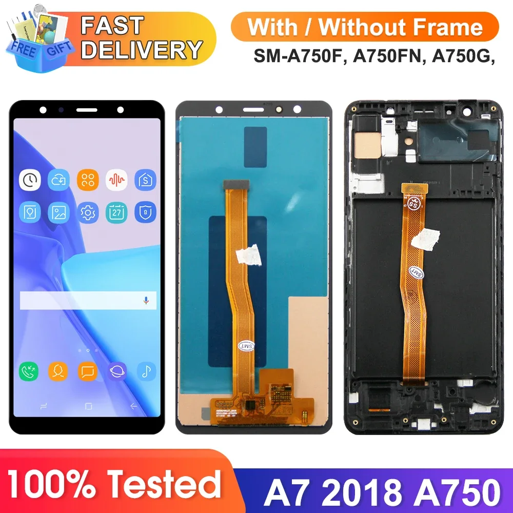 Samsung A750 Çıtalı Ekran Dokunmatik A Plus Kalite Ürün