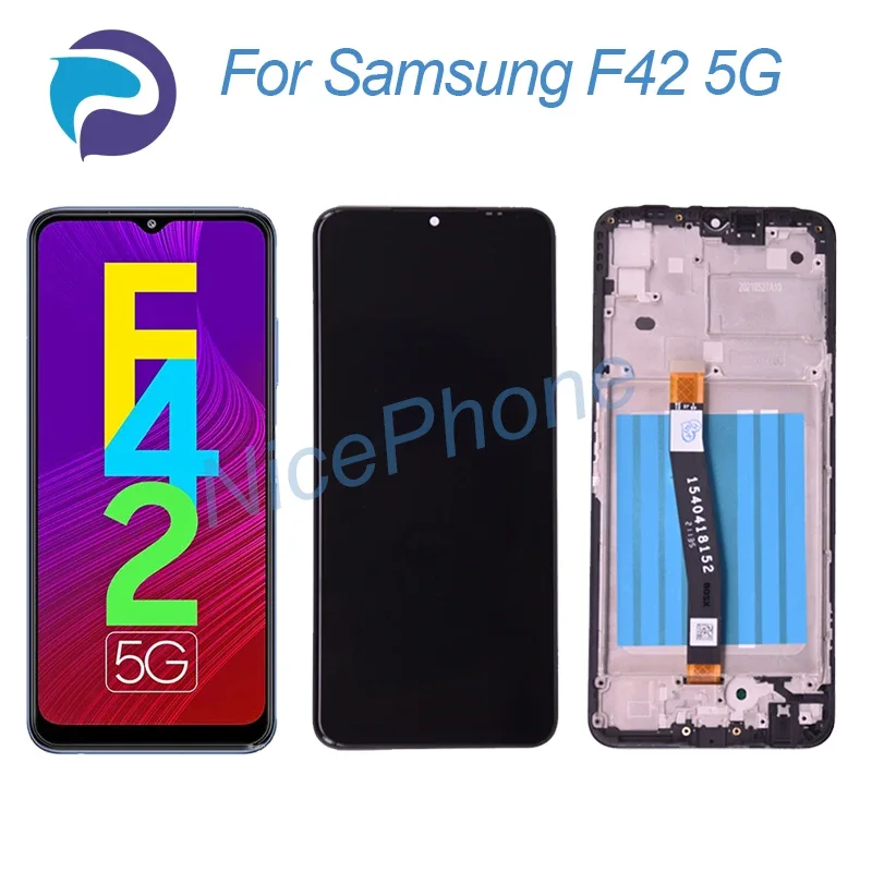 Samsung F42 5G Çıtalı Ekran Dokunmatik OLED