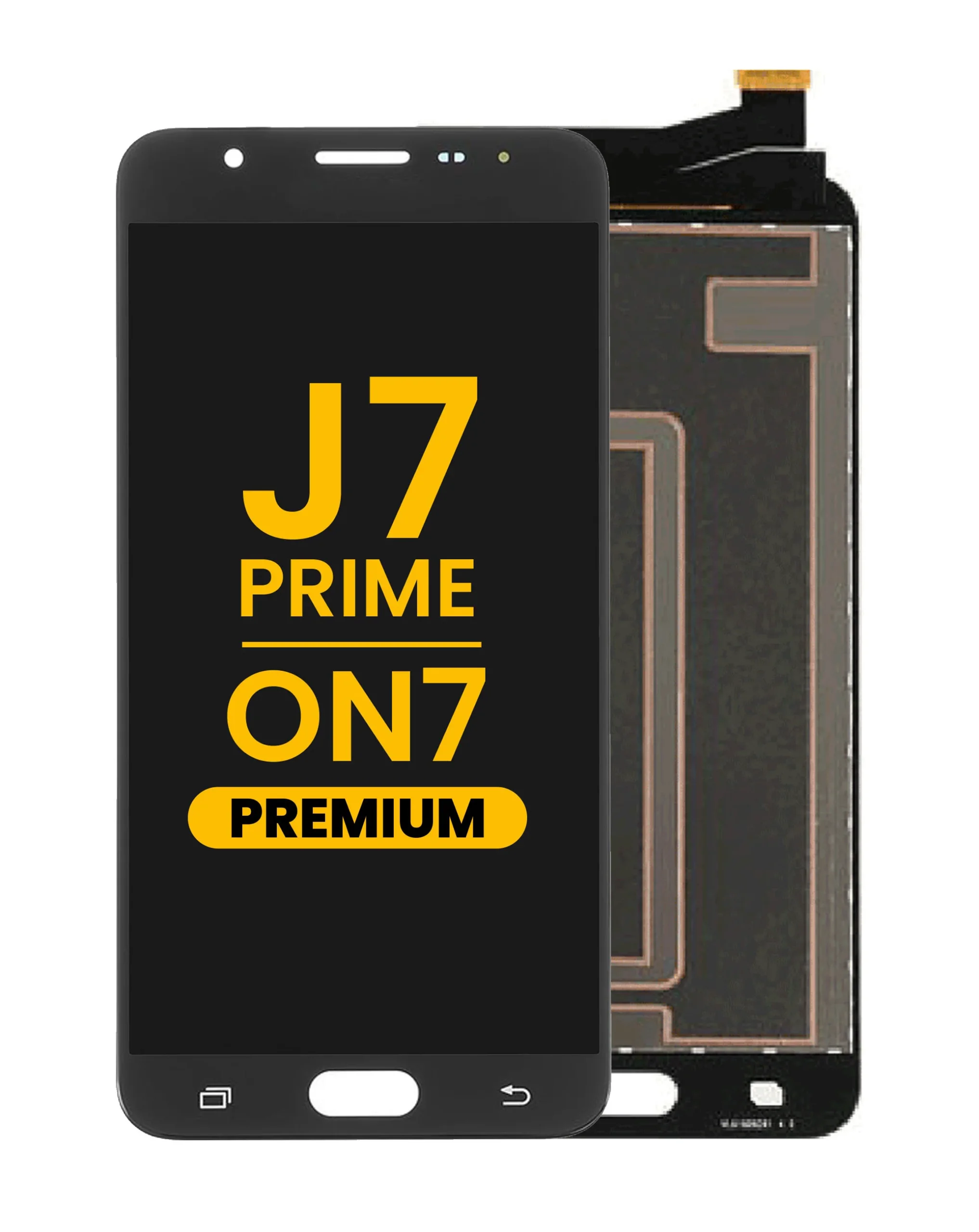 Samsung J7 Prime Ekran Dokunmatik Siyah Orijinal Çıtasız Ürün (Çerçevesiz)