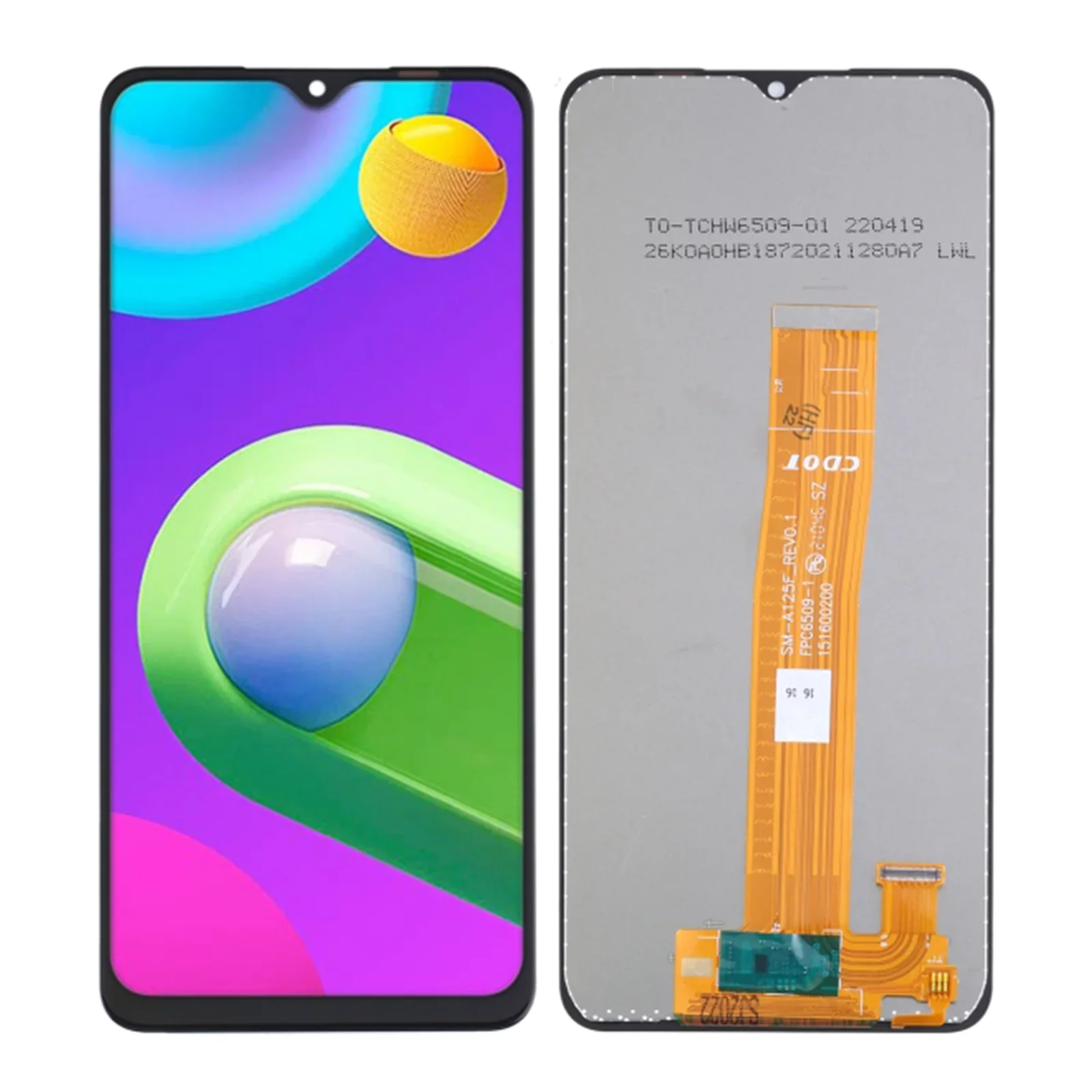 Samsung M02 Ekran Dokunmatik Orijinal UNIVERSAL Çıtasız (Çerçevesiz)