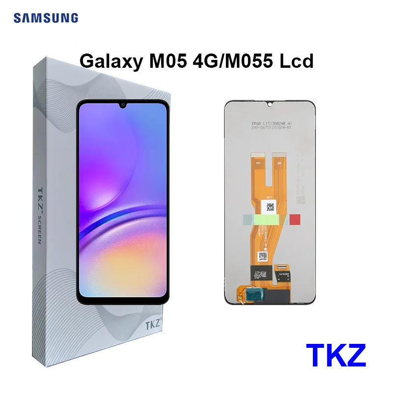 Samsung M05 Ekran Dokunmatik Orijinal Çıtasız Ürün (Çerçevesiz)