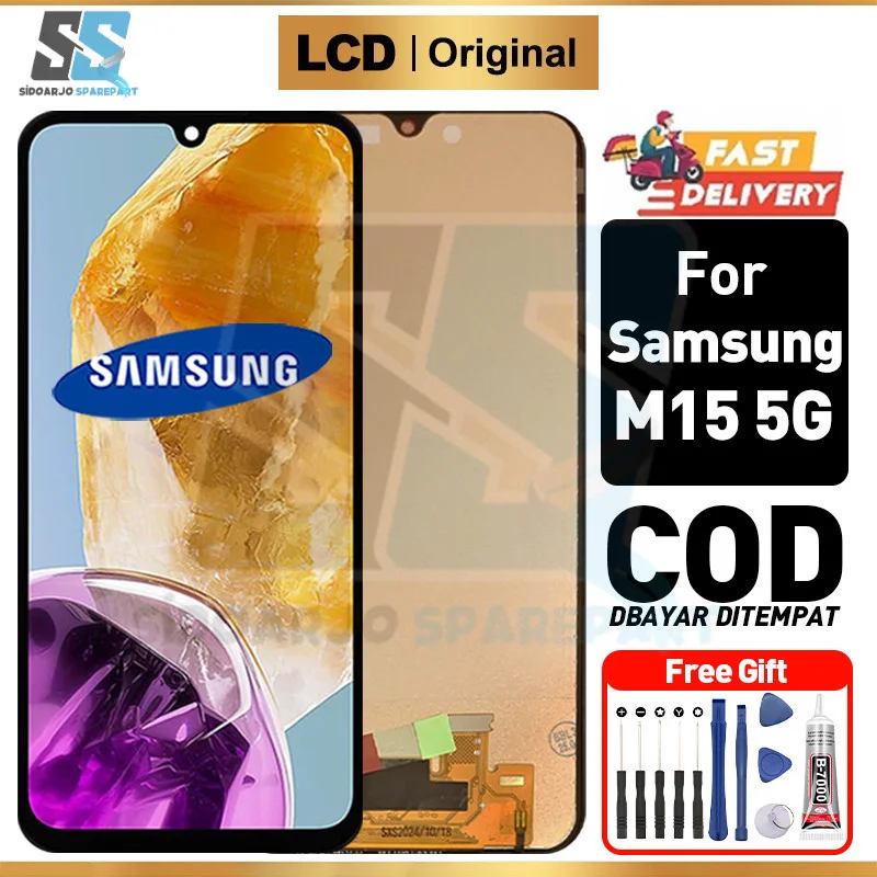 Samsung M15 5G Çıtalı Ekran Dokunmatik A Plus Kalite Ürün
